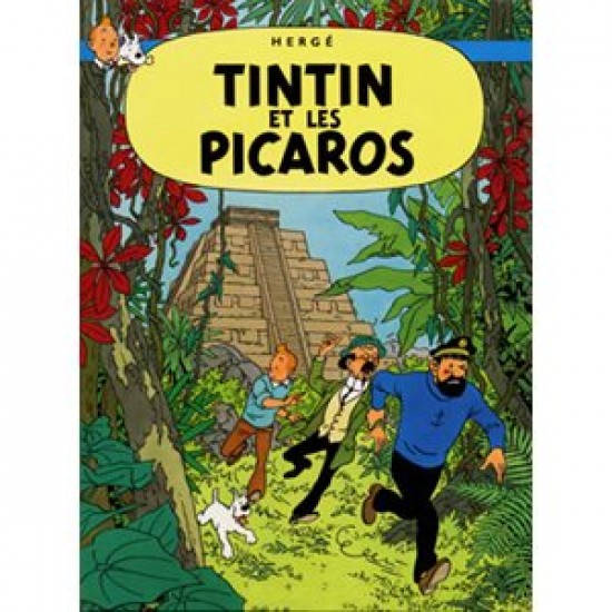 Poster Tintin et les Picaros